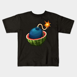 Watermelon Bomb Kids T-Shirt